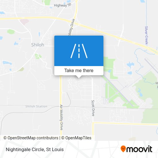 Nightingale Circle map
