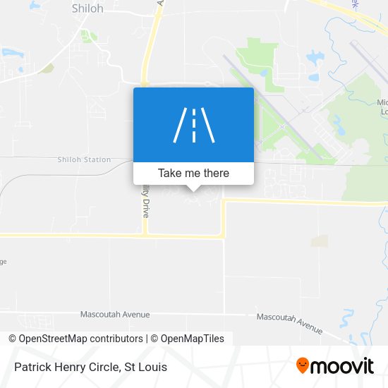 Patrick Henry Circle map