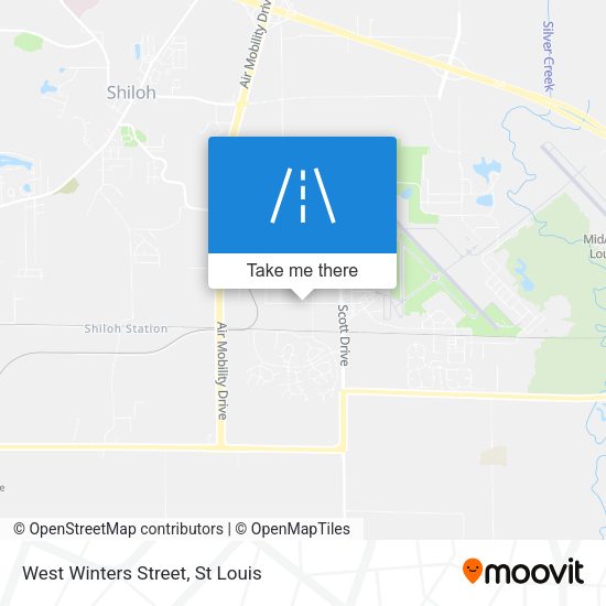 Mapa de West Winters Street