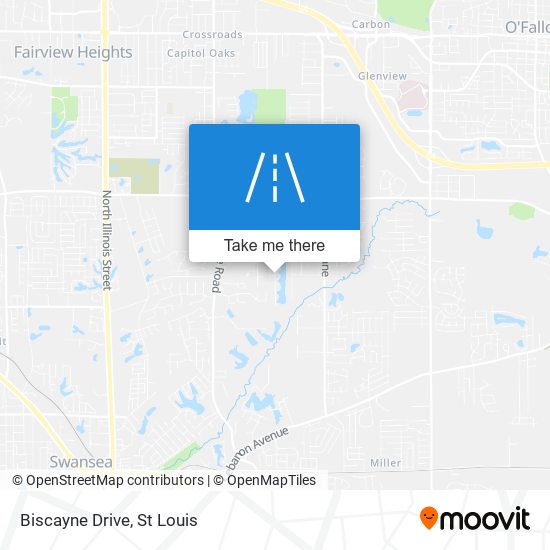 Mapa de Biscayne Drive
