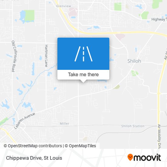 Mapa de Chippewa Drive