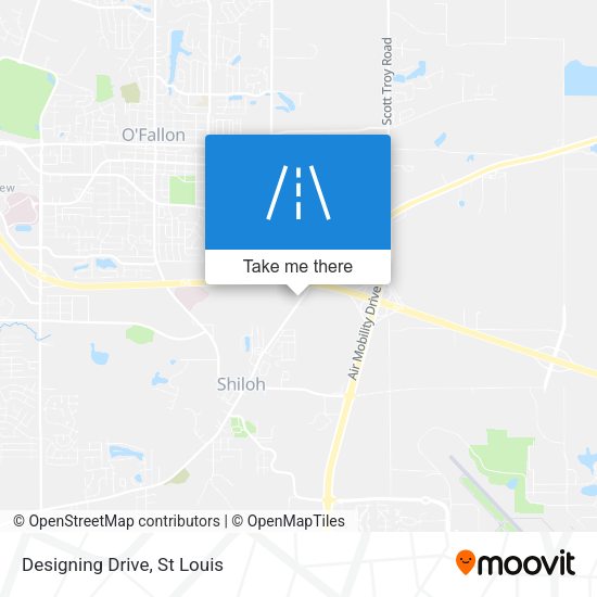 Mapa de Designing Drive