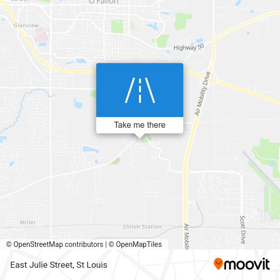 Mapa de East Julie Street