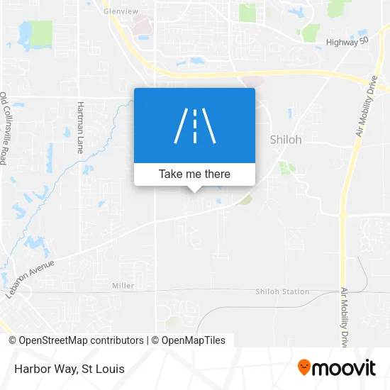 Harbor Way map
