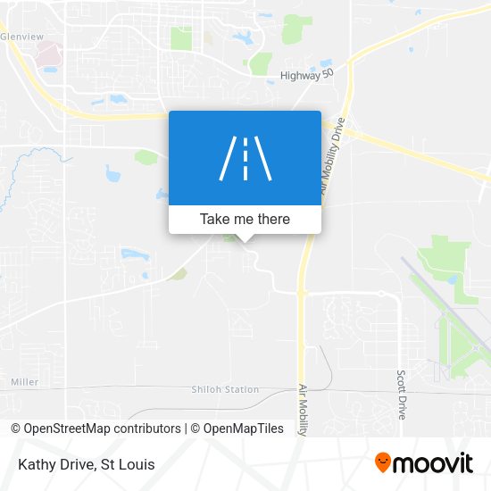 Mapa de Kathy Drive