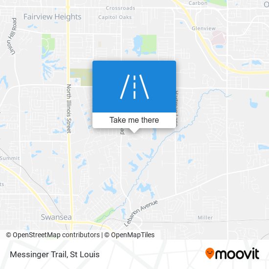 Messinger Trail map