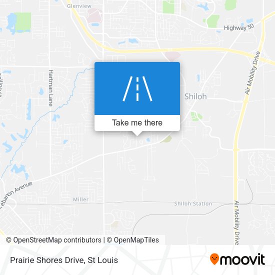 Prairie Shores Drive map