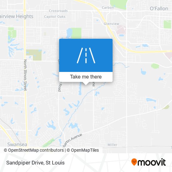 Mapa de Sandpiper Drive
