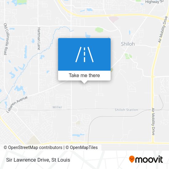 Sir Lawrence Drive map