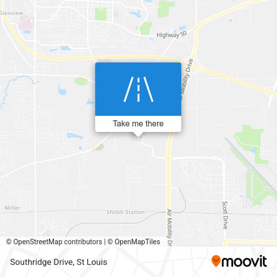 Mapa de Southridge Drive