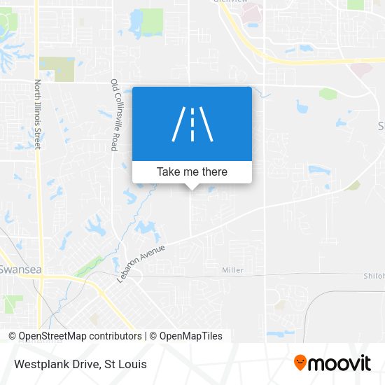Mapa de Westplank Drive