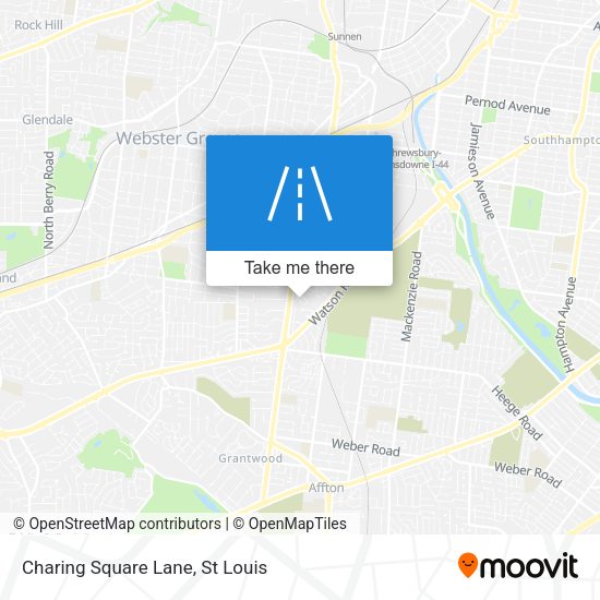 Mapa de Charing Square Lane