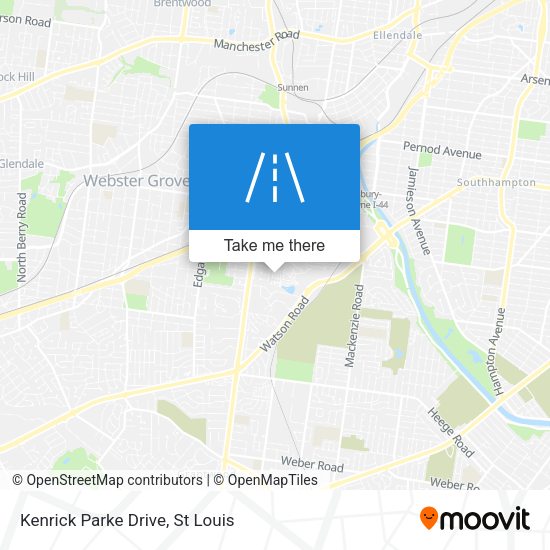 Kenrick Parke Drive map