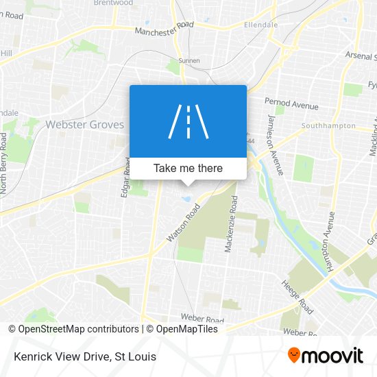 Mapa de Kenrick View Drive