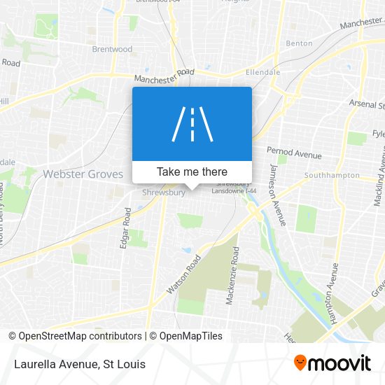 Mapa de Laurella Avenue