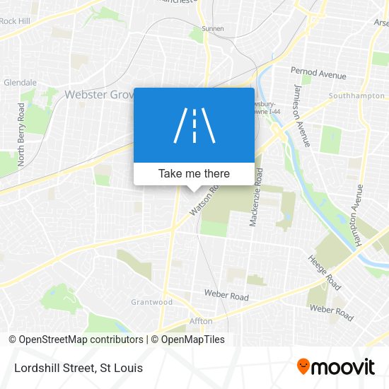 Mapa de Lordshill Street