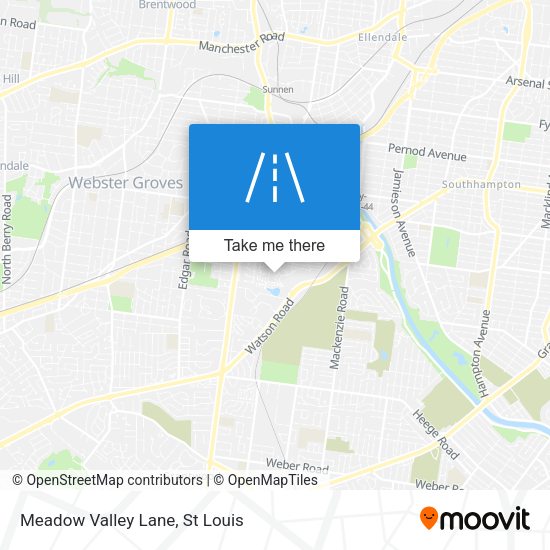 Meadow Valley Lane map