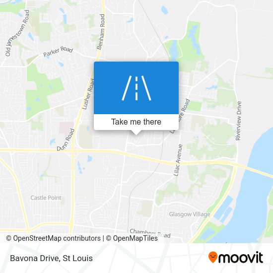 Bavona Drive map