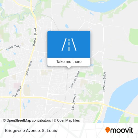 Mapa de Bridgevale Avenue