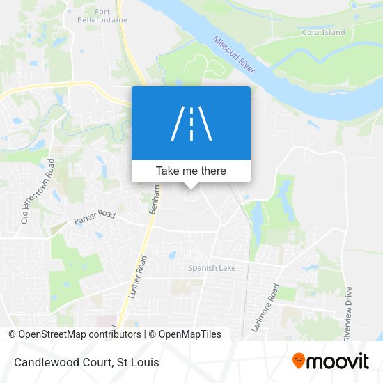 Mapa de Candlewood Court