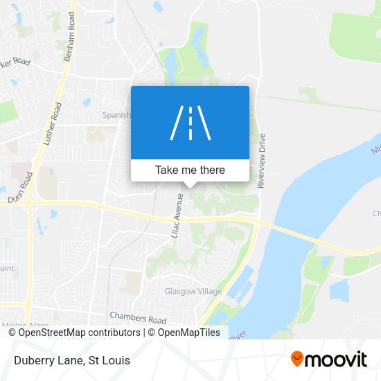 Mapa de Duberry Lane