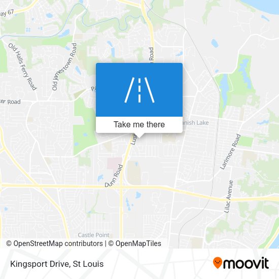Mapa de Kingsport Drive