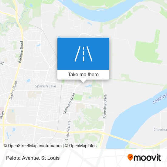 Mapa de Pelota Avenue