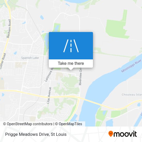Mapa de Prigge Meadows Drive