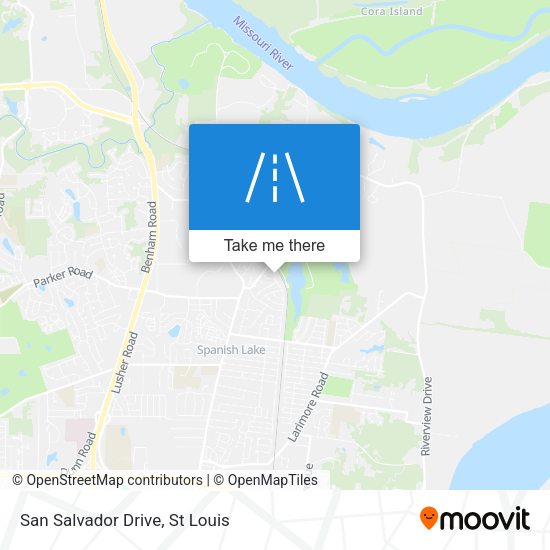 San Salvador Drive map