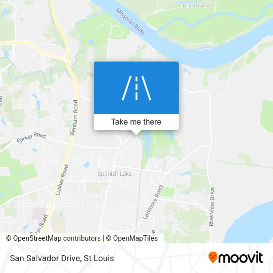 Mapa de San Salvador Drive