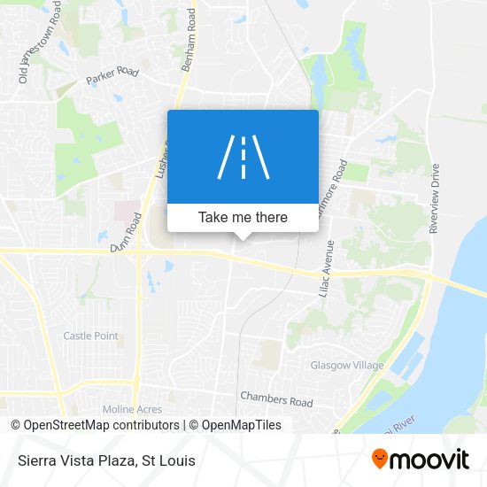 Sierra Vista Plaza map