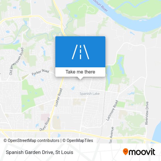 Mapa de Spanish Garden Drive