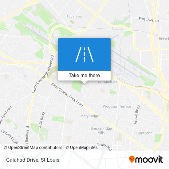 Mapa de Galahad Drive