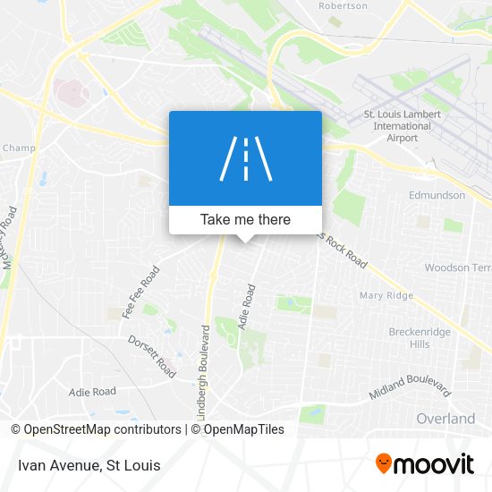 Mapa de Ivan Avenue