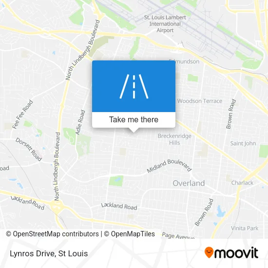 Lynros Drive map