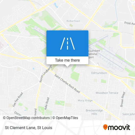 St Clement Lane map