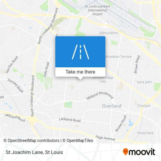 Mapa de St Joachim Lane