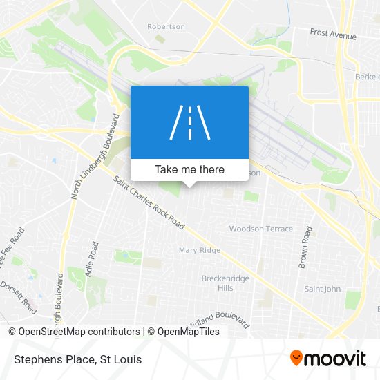 Mapa de Stephens Place