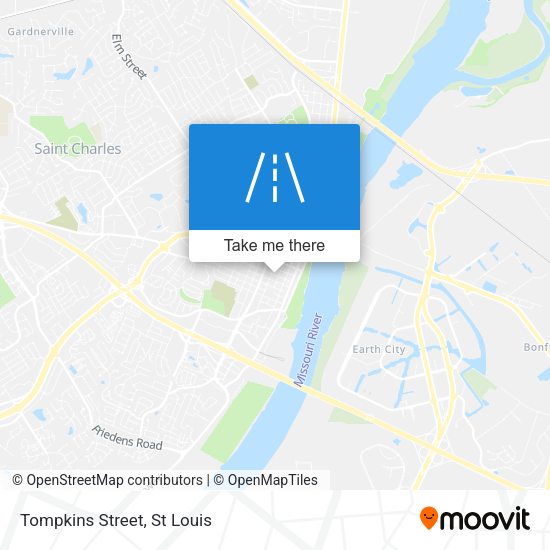 Mapa de Tompkins Street