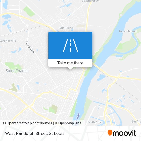 Mapa de West Randolph Street
