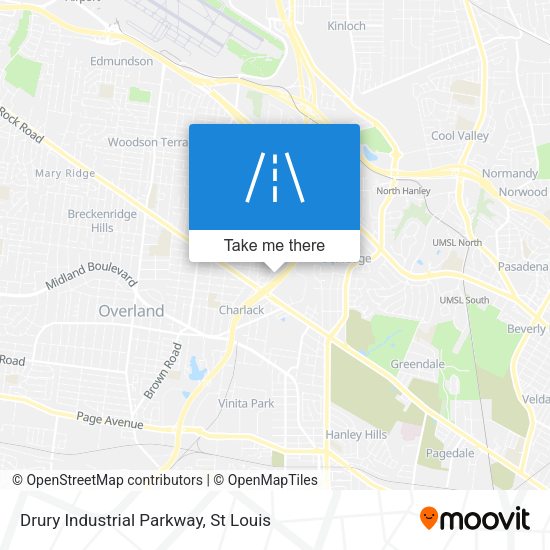 Drury Industrial Parkway map