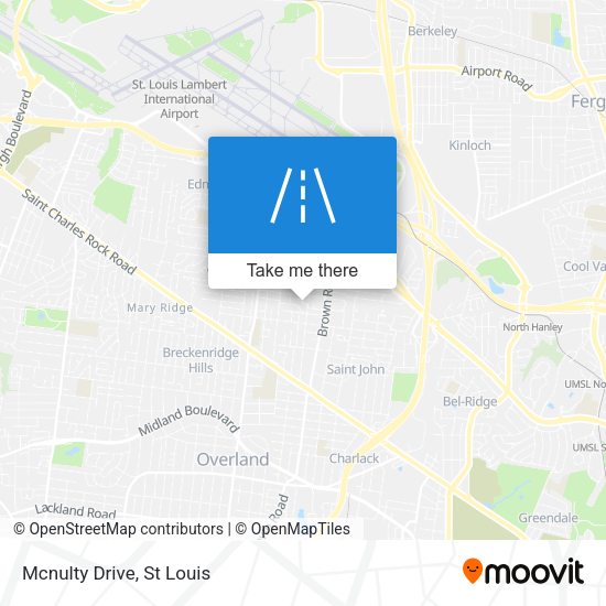 Mapa de Mcnulty Drive