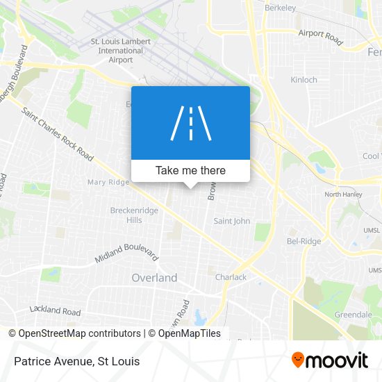 Mapa de Patrice Avenue