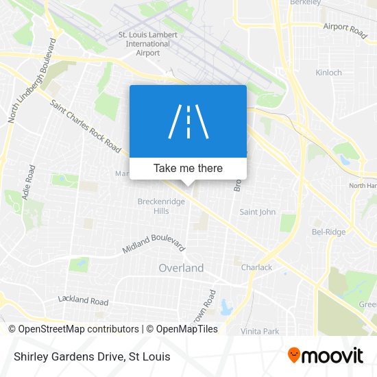 Mapa de Shirley Gardens Drive