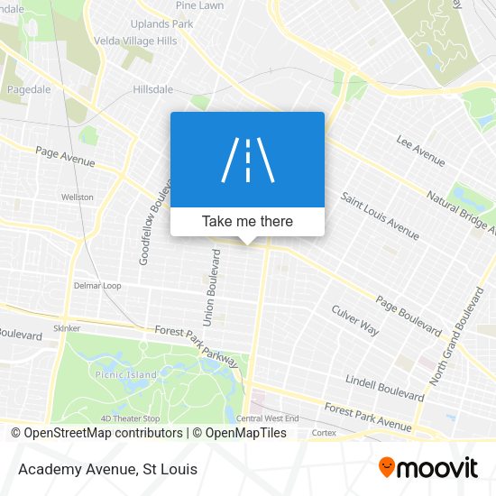 Mapa de Academy Avenue