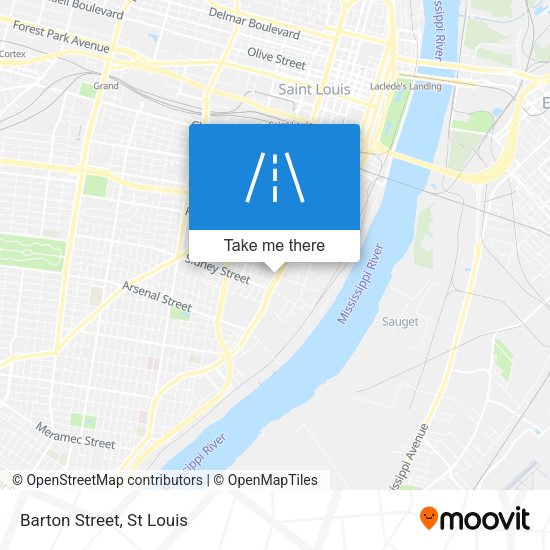 Mapa de Barton Street