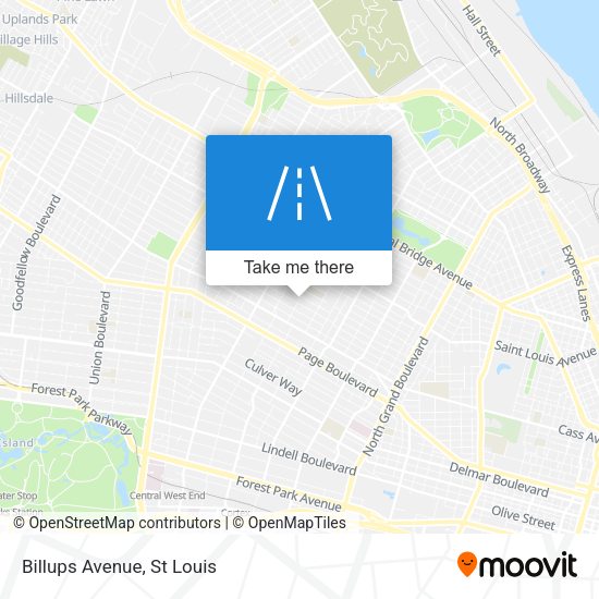 Mapa de Billups Avenue