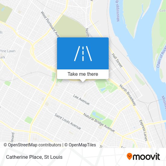 Mapa de Catherine Place