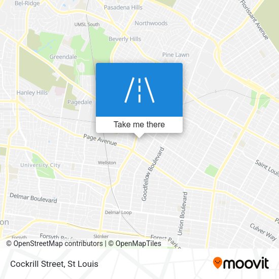 Mapa de Cockrill Street