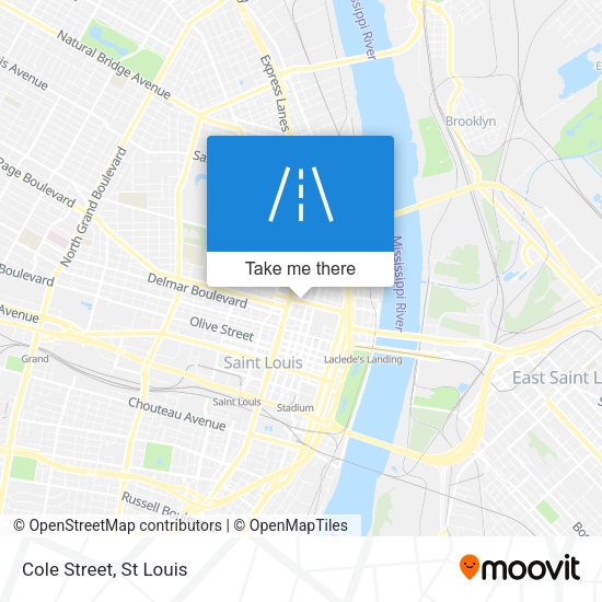 Mapa de Cole Street